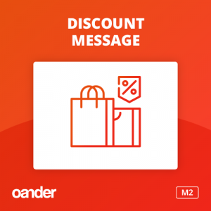 Discount Message modul