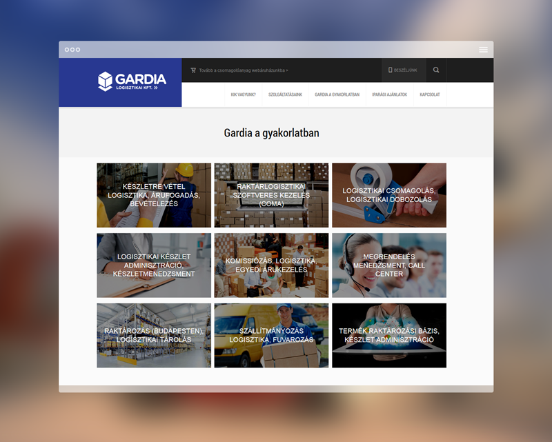 Gardia website