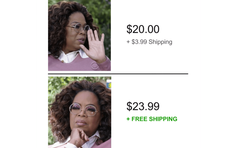free shipping mém